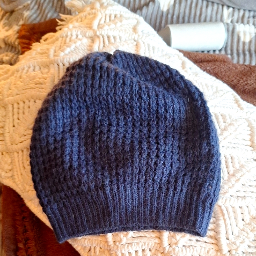 Target Cozy Blue Knit Beanie